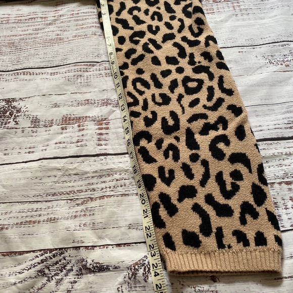 House of Harlow x Revolve Devin Leopard Blanket Lounge Pants XS - Picture 3 of 6